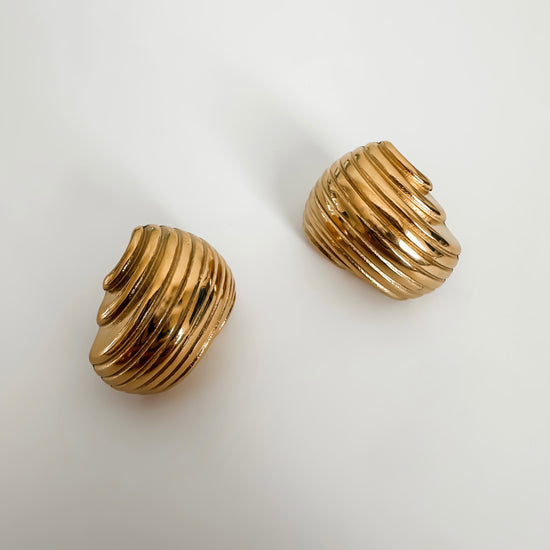 Gold Deco Earrings