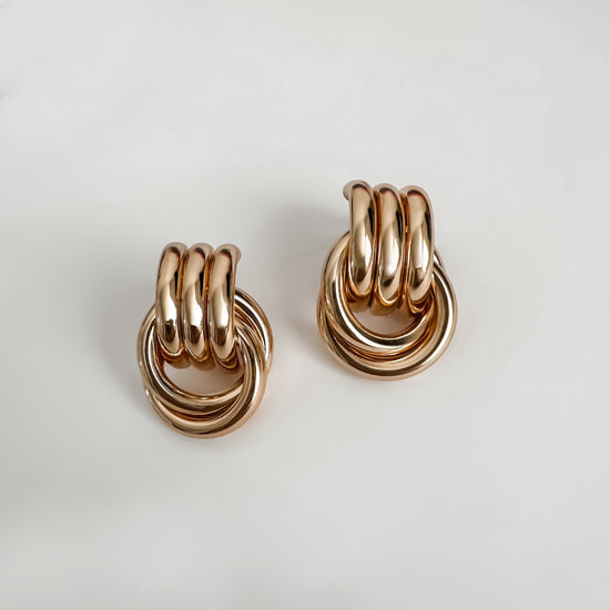 Bel Air Earrings- Gold